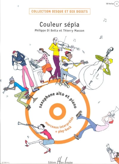 Couleur Sépia - partition saxophone MIB