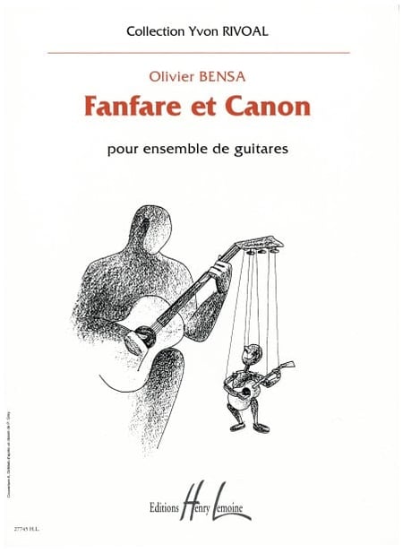 Fanfare et Canon - partition guitare