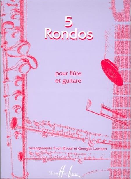 5 Rondos - partition flûte et guitare