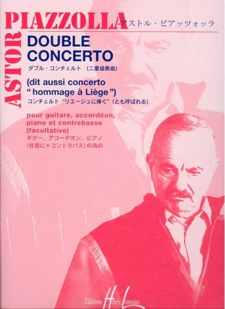 Double concerto --- guitare, accordeon, piano et contrebasse ad lib. - materiel