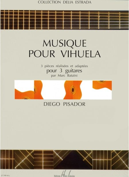 Musique pour vihuela - méthode guitare