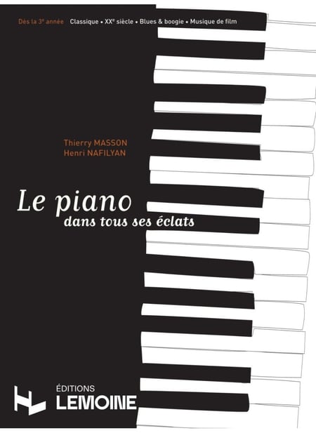 Le piano dans tous ses éclats - partition Piano