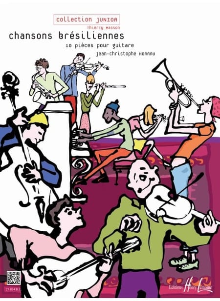 Chansons brésiliennes - partition guitare