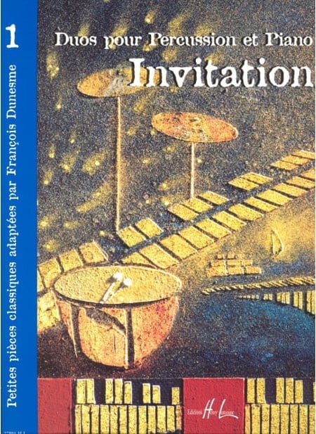 Invitation 1 - partition percussion
