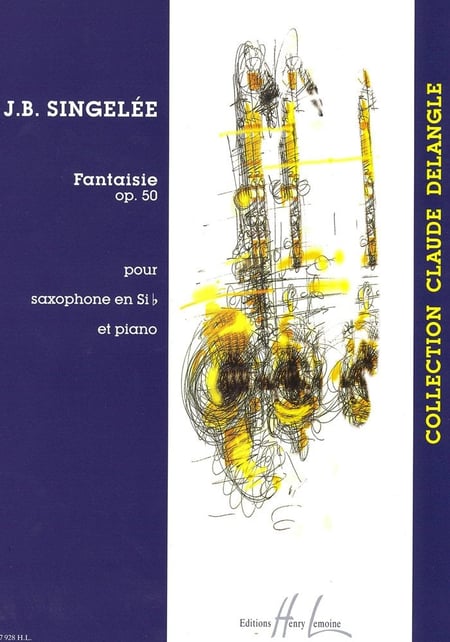Fantaisie Op.50 - partition saxophone SIB et piano