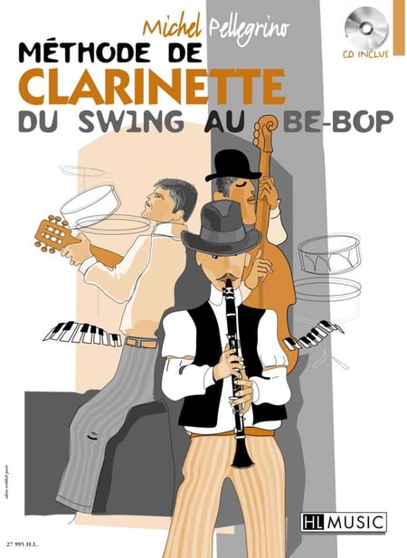 Méthode de clarinette 'du swing au be-bop' - Méthode clarinette