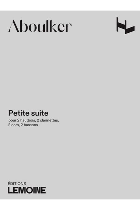 Petite Suite - partition hautbois, clarinette
