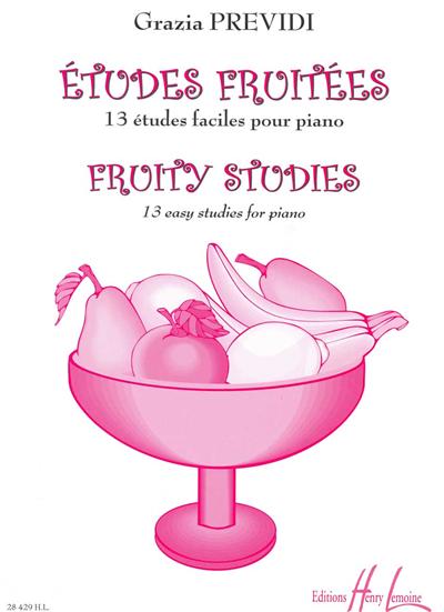 Études fruitées (Fruity Studies) - partition piano