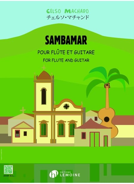 Sambamar – 6 pièces - partition flûte et guitare