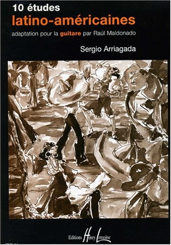 10 Études latino-américaines (arr. guitare) - partition guitare