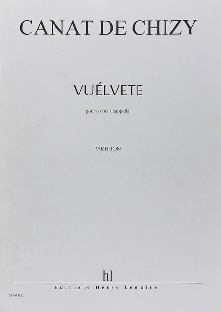 Vuelvete - partition voix