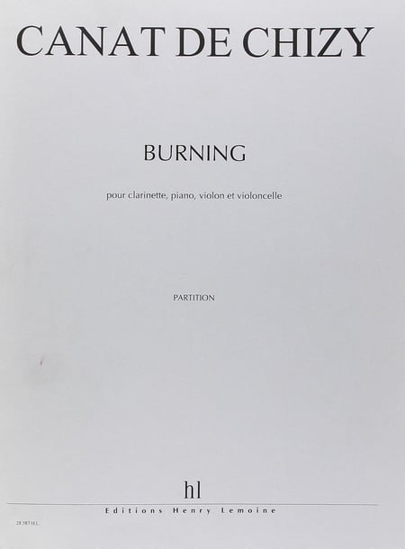 Burning - partition Piano