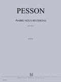 Ambre nous resterons - partition Piano