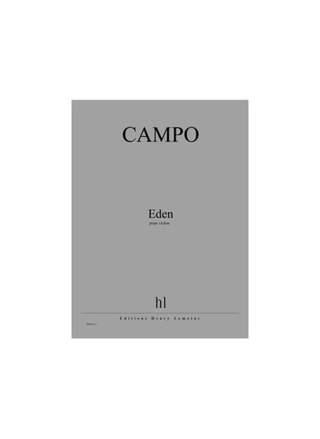 Eden - partition violon
