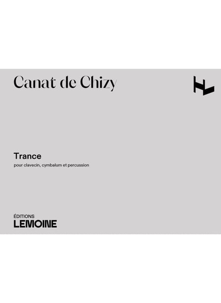 Trance - partition clavecin, cymbalum et percussion