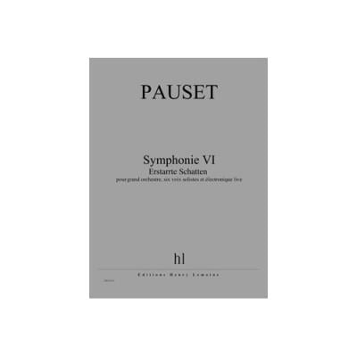 Symphonie VI – Erstarrte Schatten - partition grand orchestre