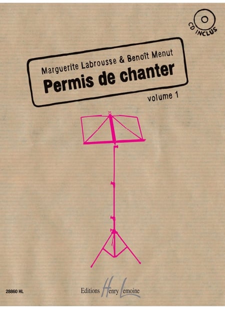 Permis de chanter Volume 1 (+ CD) - partition chant