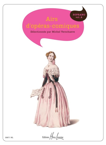 Airs d'opéras-comiques – Soprano, Volume A - partition soprano