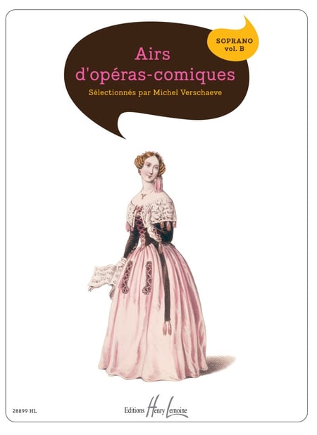 Airs d'opéras-comiques – Soprano, Volume B - partition soprano