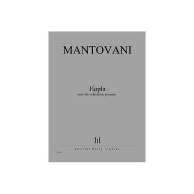 Hopla - partition flûte