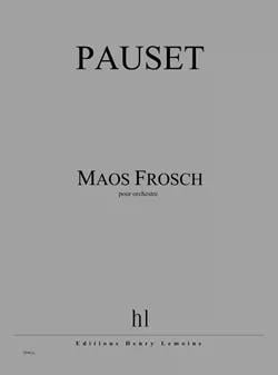 Maos Frosch - partition orchestre