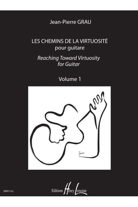 Les Chemins de la Virtuosité pour la Guitare – Volume 1 - partition guitare