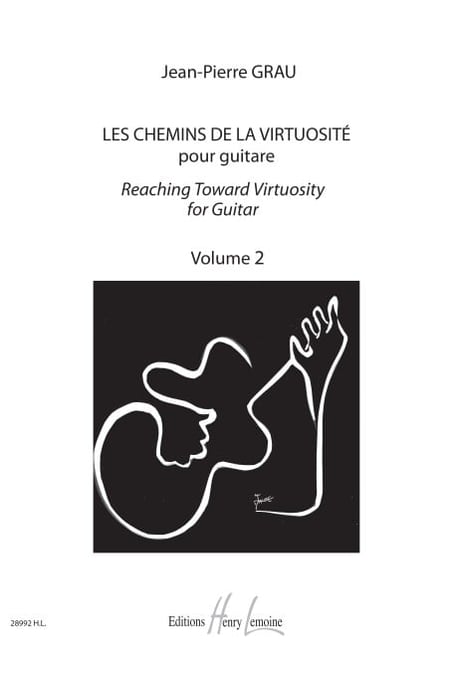 Les Chemins de la Virtuosité pour la Guitare – Volume 2 - partition guitare