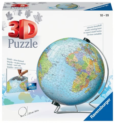 Globes terrestres et puzzles géographiques