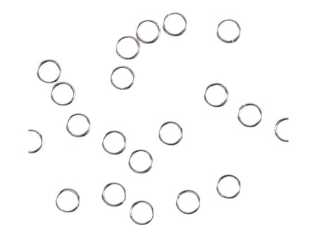 Anneaux Bijoux QUARKZMAN 100Pcs Anneaux De Jonction Ouverts, Connecteurs En Forme De Fabriquer Bijoux