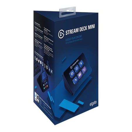  Stream Deck Mini Elgato - 6 boutons personnalisables