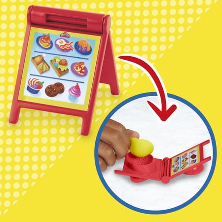 Play-Doh Kitchen Creations, Le p'tit resto, coffret de cuisine avec pâte à  modeler au meilleur prix