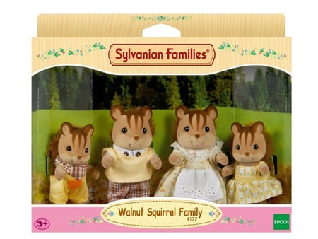 Famille ecureuil roux sylvanian families 