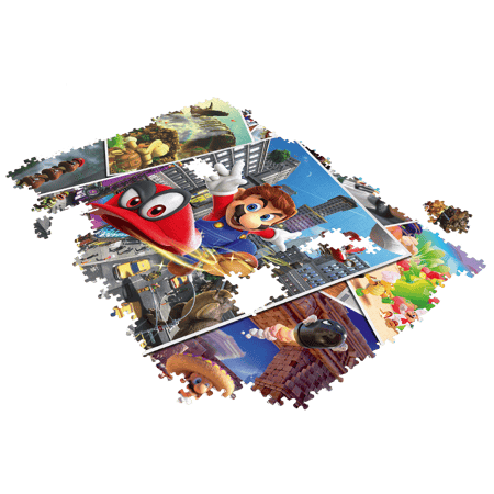 Puzzle 500 pièces Super Mario and Friends - Jeux classiques