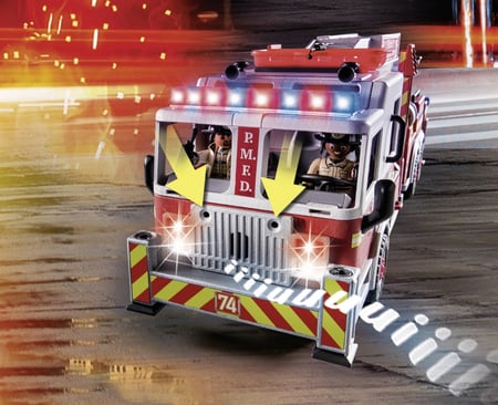 Camion de Pompiers Playmobil City Action 70935 - La Grande Récré