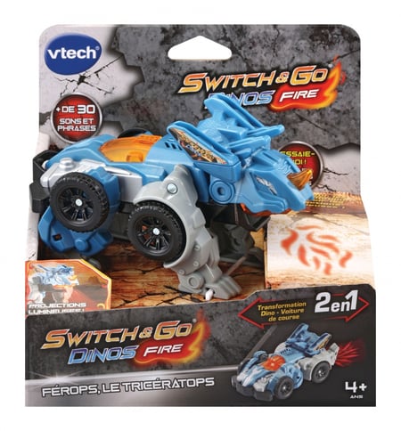 Switch & Go - Dino Fire - assortiment - Mini véhicules et circuits