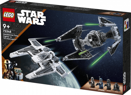 LEGO® Star Wars 75348 Le chasseur Fang Mandalorien contre le TIE
