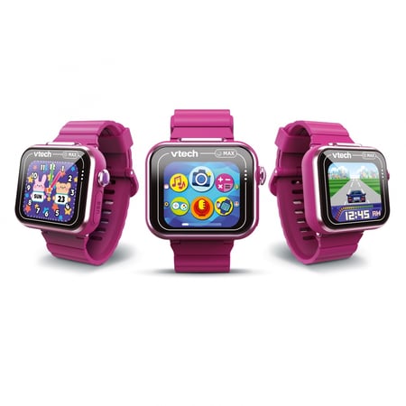 Montre digital Vtech - Kidizoom Smartwatch Max - Framboise - Jeux
