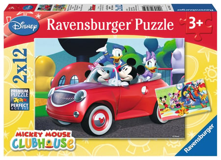 Puzzle 150 pièces XXL : Disney Mickey Mouse : Mickey et Minnie amoureux -  N/A - Kiabi - 20.15€