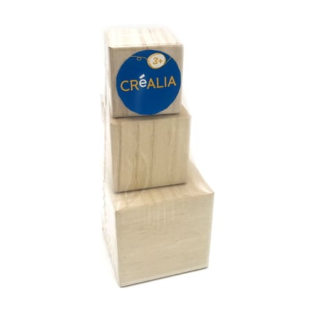Cubes en bois naturel vierge lisse – 6,3 cm – Blocs carrés en bois brut  pour blocs photo, sculpture, loisirs créatifs et projets de bricolage :  : Maison