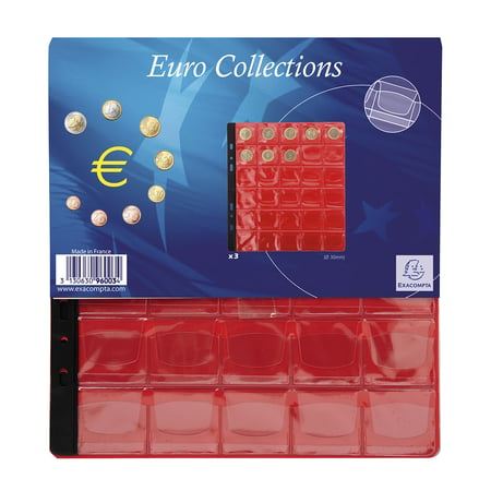 Exacompta, Pochette, Classeur numismatique, 30 cases, 96003E