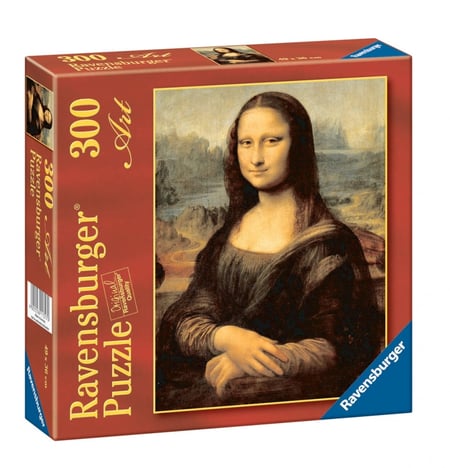 Puzzle Adulte En Bois 220 Pièces - Mona Lisa De FoxSmartBox
