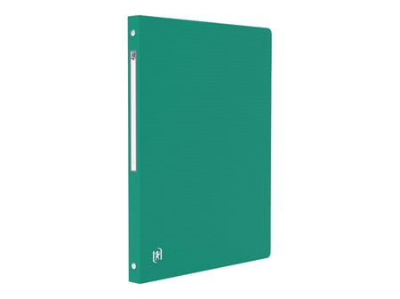 Classeur Oxford Memphis A4 Dos 40mm - 4 Anneaux - Couverture Polypro Résistante - Coloris Assortis - Fabriqué En France