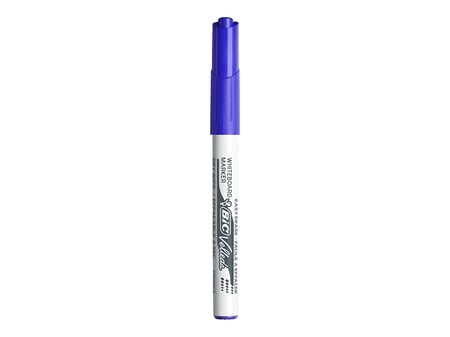 Velleda Bic Feutre effaçable à sec pointe fine 1,5 mm Bleu - prix