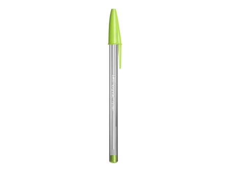Stylo à bille Cristal multicolorex10 BIC : le lot de 10 stylos à