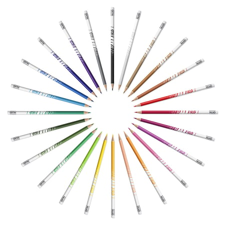 Crayon de couleur Kids Evolution x24 BIC : le lot de 24 crayons à Prix  Carrefour