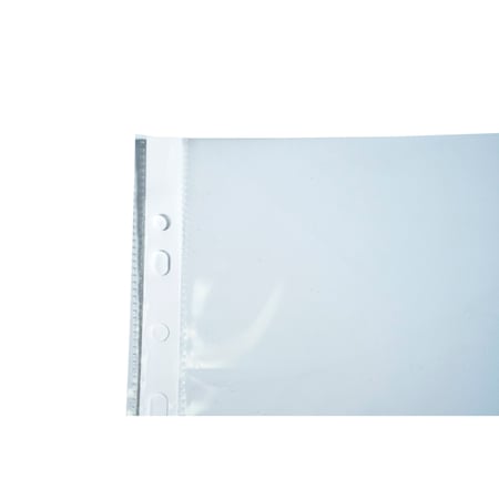 Pochette perforée transparente A4 Exacompta - Lot de 10