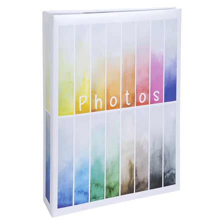 Album photo à pochettes rainbow - 300 photos - 10 x 15 cm - Album photo