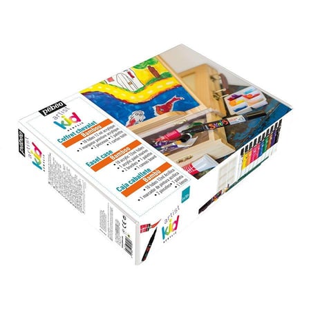 Kit peinture avec chevalet et accessoirs : le kit de peinture à Prix  Carrefour