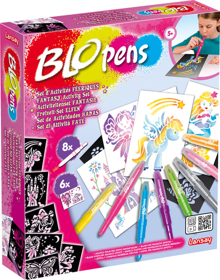 FEUTRES BloPens- Loisirs créatifs D'ACTIVITÉS Sequins-Feutres et Set  d'activités féériques-218