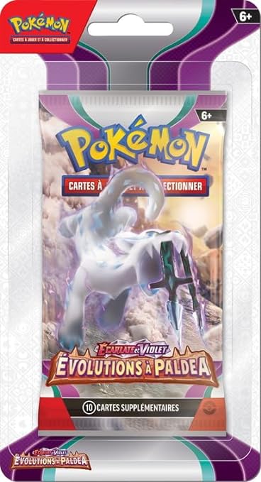 Cartes Pokémon - Booster Évolution à Paldea EV02 - Modèles Aléatoires